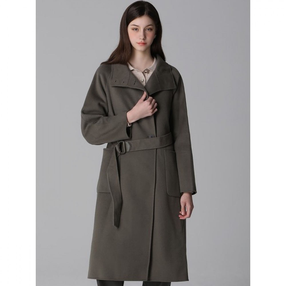 (Shes Miss) ウール混紡ハイネックコート (レンタル価格:568,000ウォン)