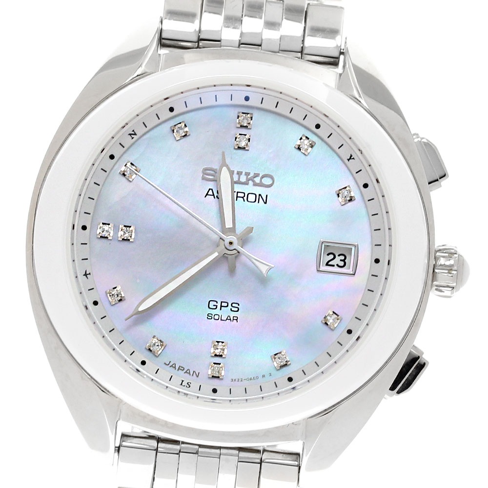 セイコー SEIKO STXD009/3X22-0AA0 アストロン デイト ソーラー電波 メンズ _842242【中古】