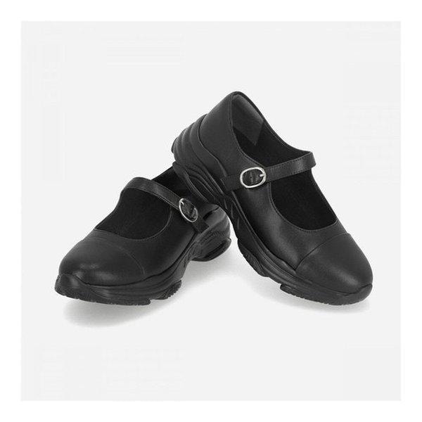 [幸福デパート] 女性牛革メリージェーンスニーカー 5cm LCWC13