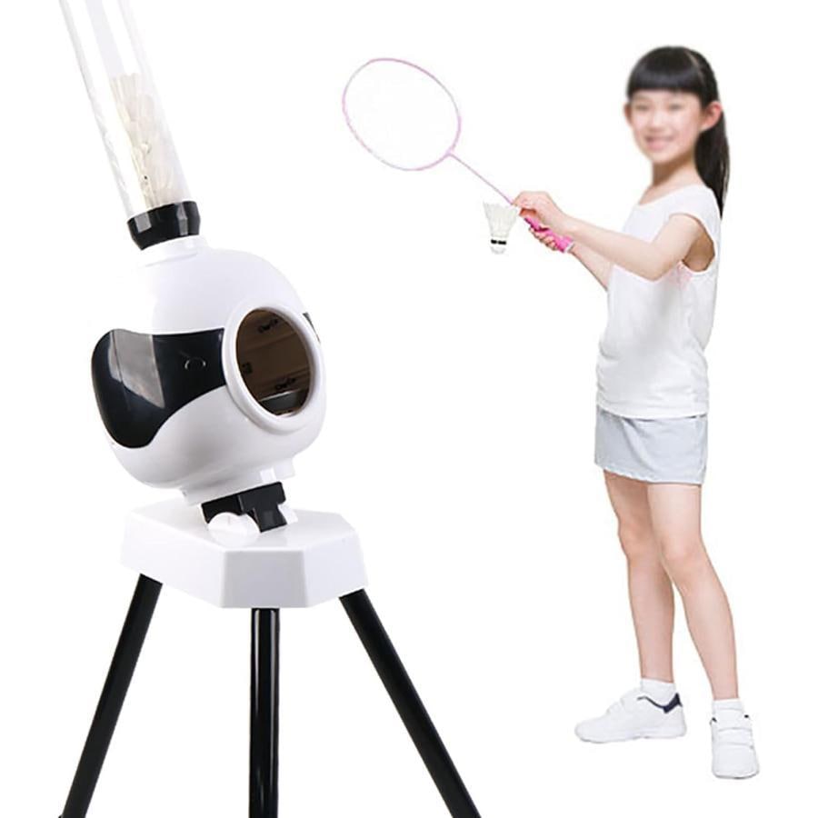 自動バドサーマシンロボット バドランチャー シャトルコックフィーダーマシン 大人子供ギフトボールグ練習トレーナーデバイス スポ