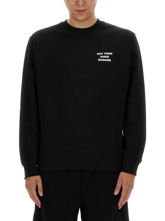 DROLE DE MONSIEUR Men Tops SW149 CO127BLACK Black