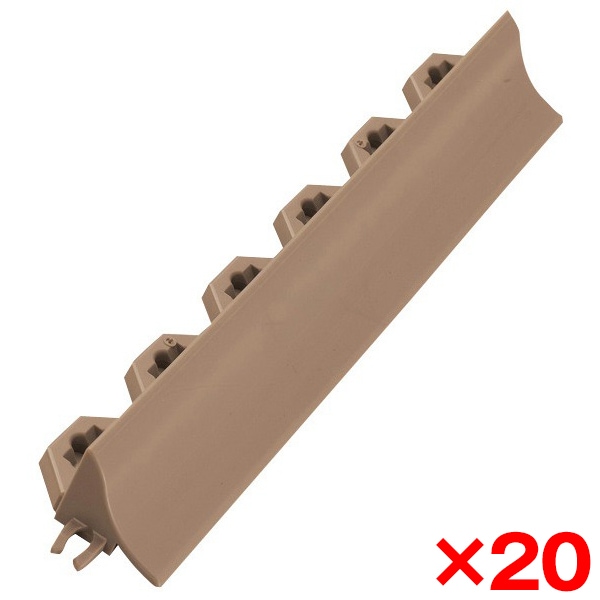 【20個セット】 AP006CJ ナッツブラウン BASEA（バーセア） MRシリーズ [飛散防止部材(平)]