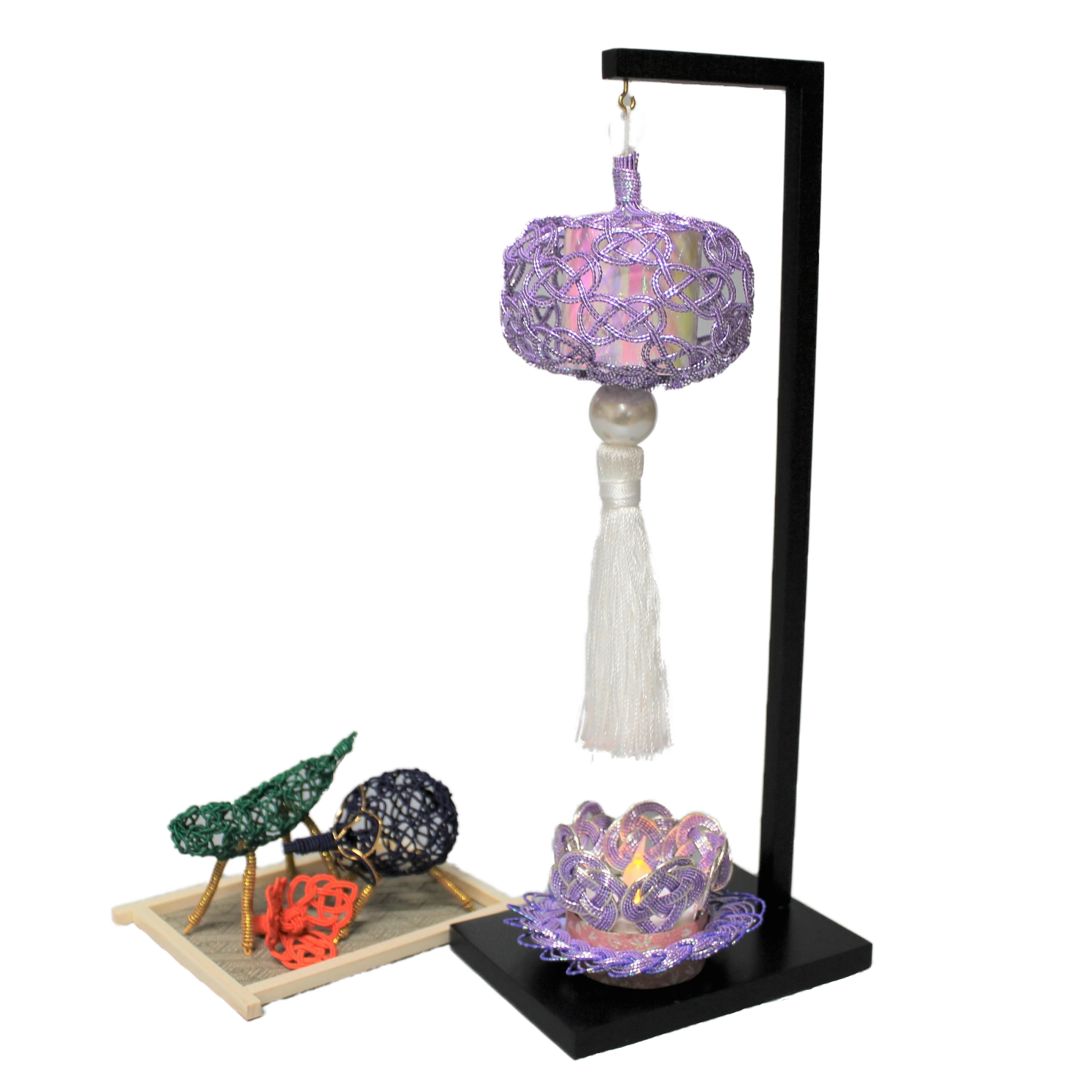 水引盆帰郷セット1 盆提灯 牛馬 お盆飾り セット 仏壇用提灯 精霊馬 牛 馬 ほおずき 仏壇 仏壇用品 お彼岸 お供え 供養 慶弔 弔事 法事 お盆 御盆 迎え盆 送り盆 仏壇用 仏具 水引き 水引