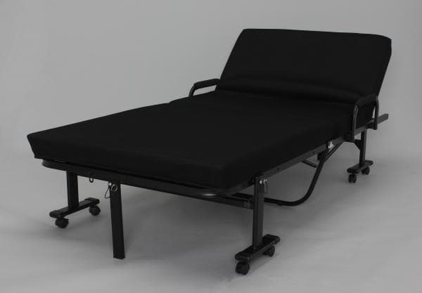 アイリスオーヤマ 折りたたみベッド OTB-KRH ブラック