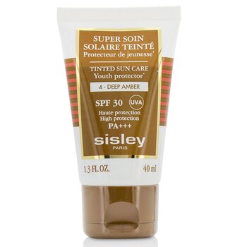 Sisley スーパー ソイン ソレア ティンテッド ユース プロテクター SPF 30 UVA PA+++ - #4 Deep Amber