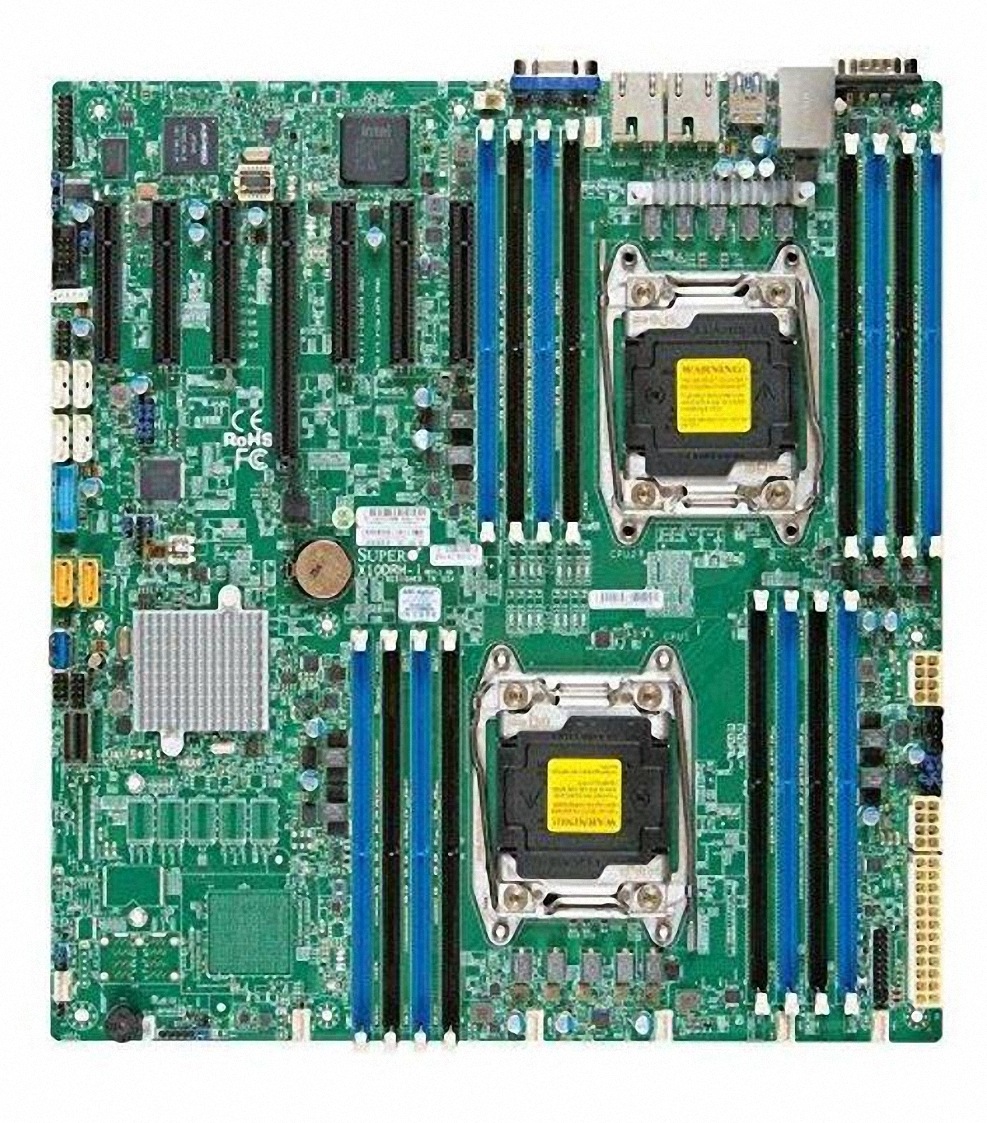 Supermicro X10DRH-i LGA2011 C612 DDR4 PCI-Express SATA E-ATX Motherboard Support 2696V4