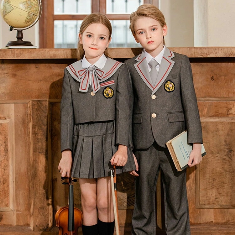 ／卒業式 スーツ 女の子 キッズ フォーマル 5点セット 卒業式 スーツ 制服 イギリス風 男の子 スーツ 卒業式 入学式 小学生 スーツ 女の子 子供服 女の子 スーツ スカート フォーマル卒園式