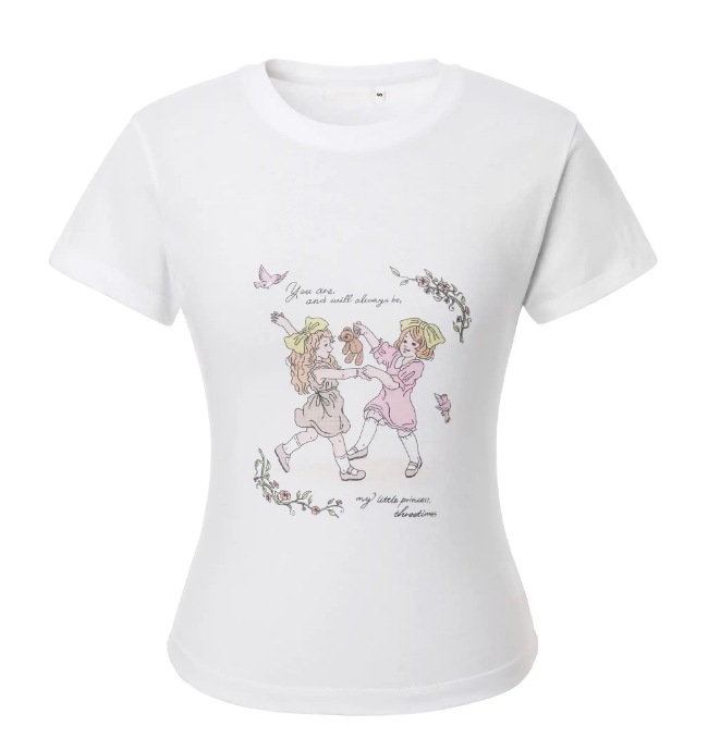 25SS Little princess tee Tシャツ