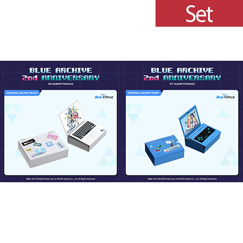 [セット] ブルーアーカイブ 2周年記念 O.S.T [2CD+KITアルバムパッケージ]