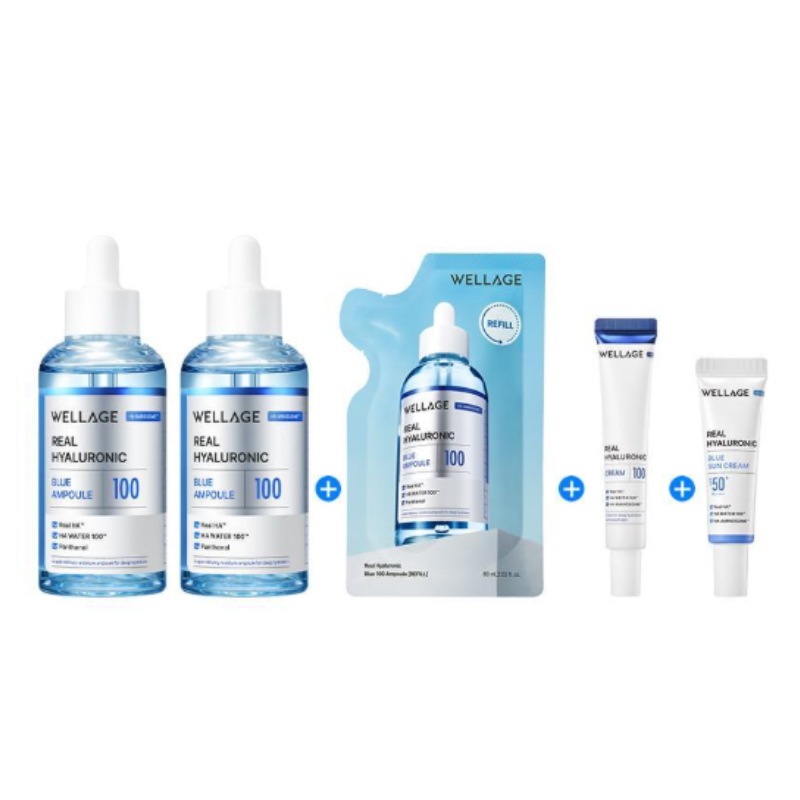 リアルヒアルロニックブルー100アンプル75ml 2個+オファー