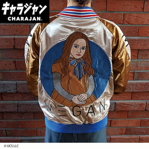 丸眞(マルシン) スカジャン(L) ミーガン ドールフレンド　男女兼用 キャラクター キャラジャン CHARAJAN 　4755010000