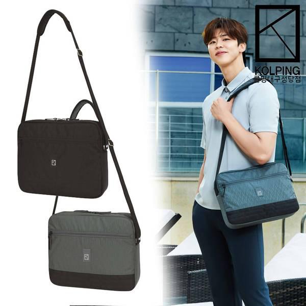 共用肩ストラップパッド構成書類保管に容易なサイドバッグKWB3416Uビロス