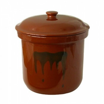 切立てかめ （蓋付） 4号 7.2L