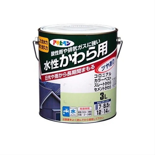水性かわら用 マルーン 3L