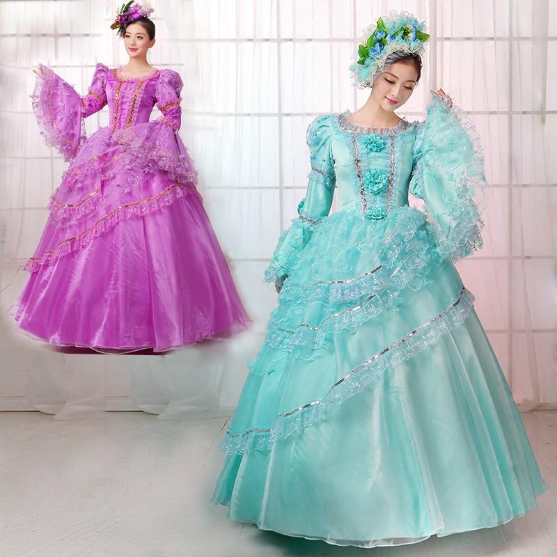 【一部分3日内出荷】ヨーロッパ風結婚式服装 現代劇演出服 パーティースーツ 新劇演出服 豪華な女王 王族服 貴族服装 復古風 演出服 パーティードレス ウェディングドレス