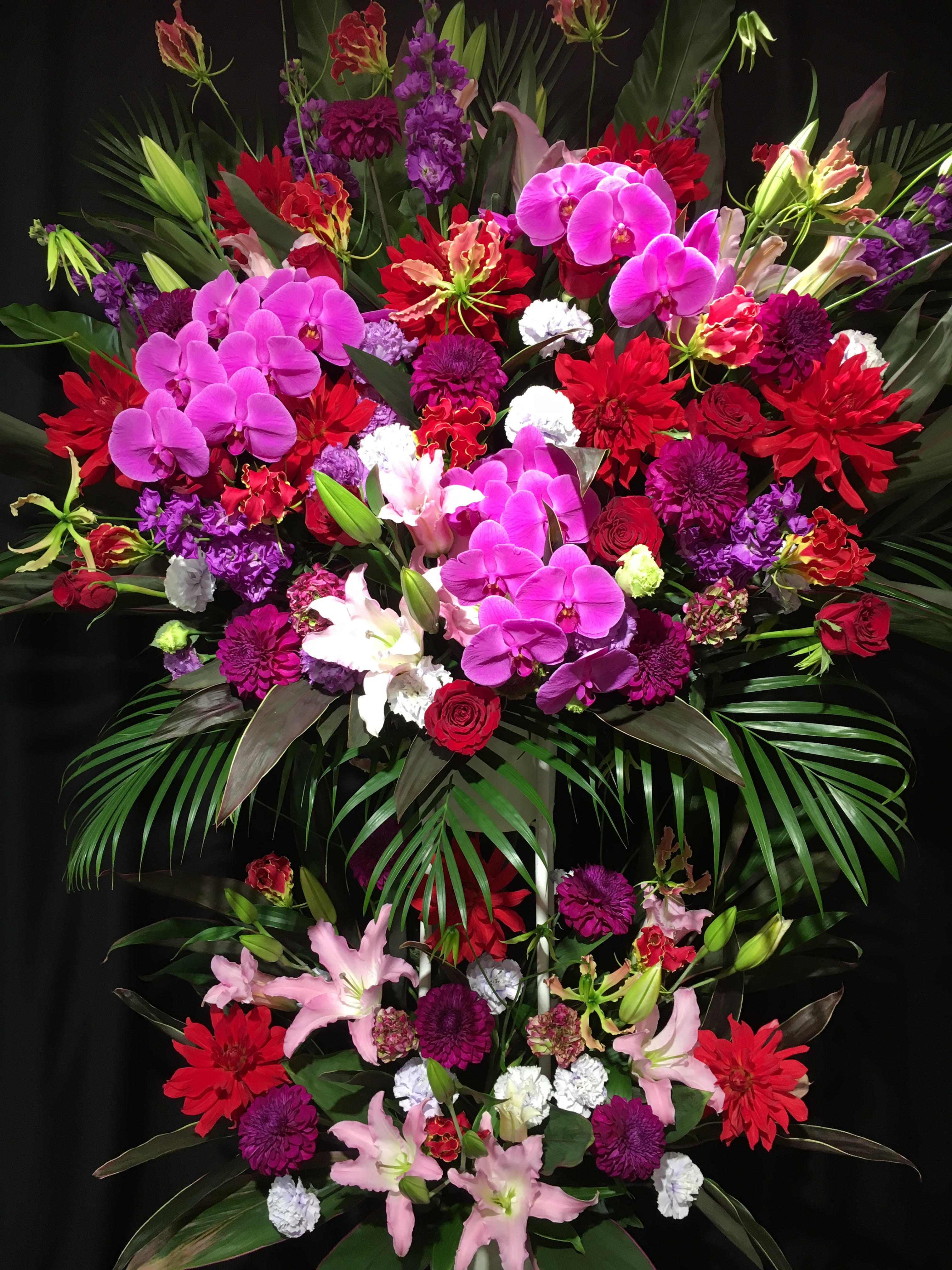 商品ID 4207 スタンド花　豪華　2段