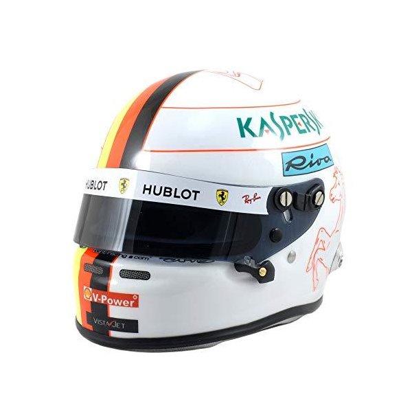 Bell Racing Ferrari 1:2 Mini F1 Helmet Sebastian Vettel 2019 並行輸入品
