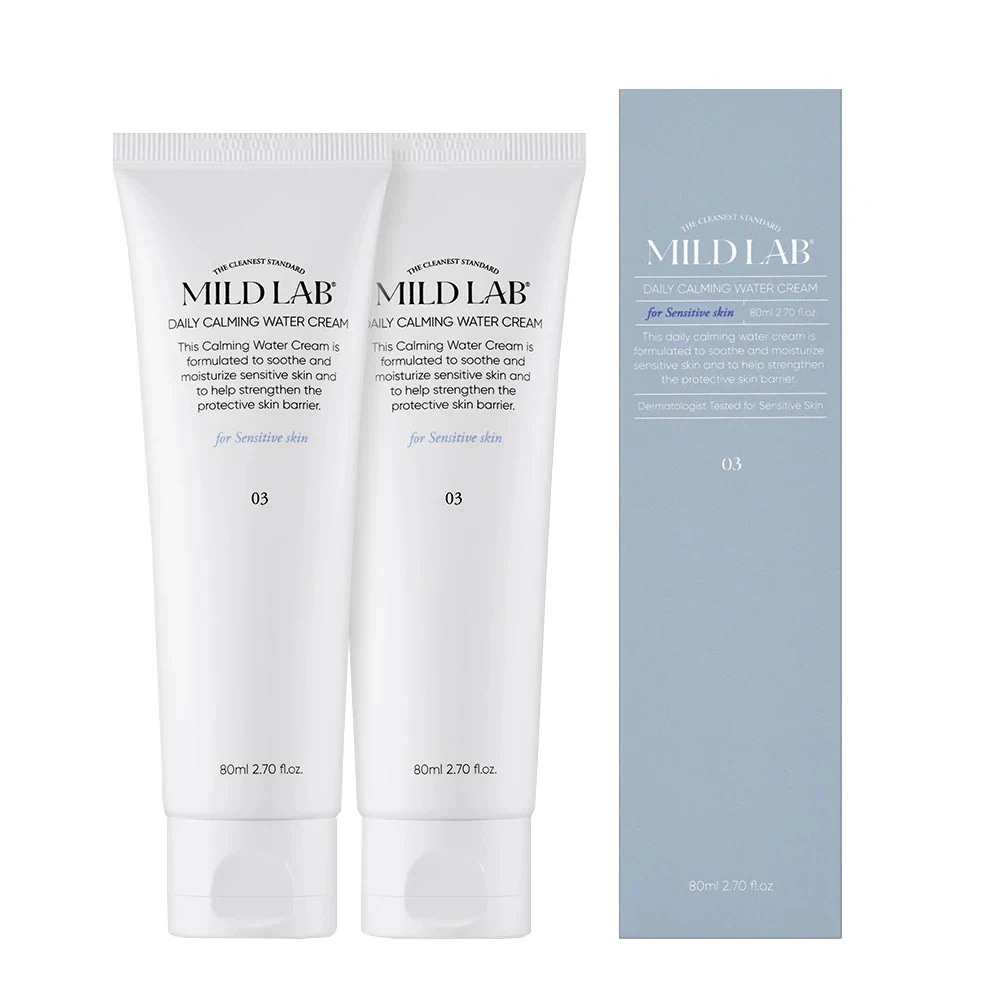 MILDLABデイリー鎮静水分クリーム 80ml x 2a 5,499円