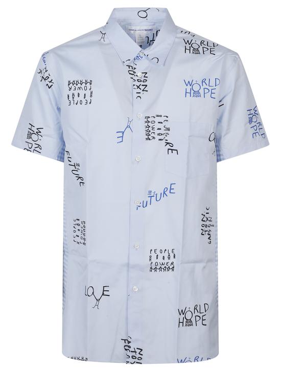COMME DES GARCONS Men Shirts FQB045051 Blue