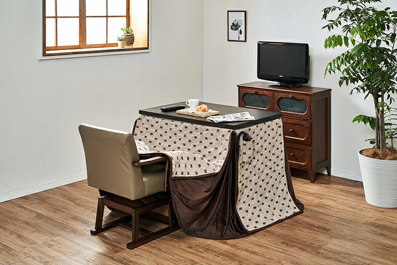 ハイタイプ薄掛け布団　トルタFH960肌触りの良いコンパクトなハイタイプこたつ掛け布団!隙間が出来にくいデザインでヒーターの熱を逃しません