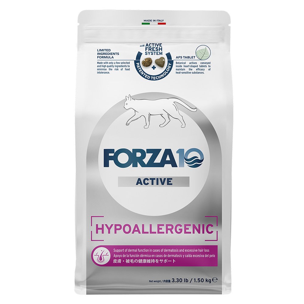 ＦＯＲＺＡ１０　フォルツァ１０　アクティブライン　ハイポアレルジェニック　皮膚・被毛ケア　１．５ｋｇ　ＣＲＣ35―10―53―00―00