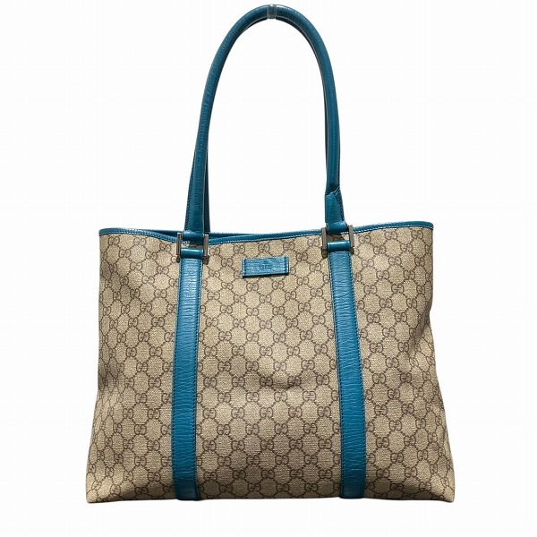 グッチ GGスプリーム 114238 バッグ ハンドバッグ トートバッグ レディース 【中古】
