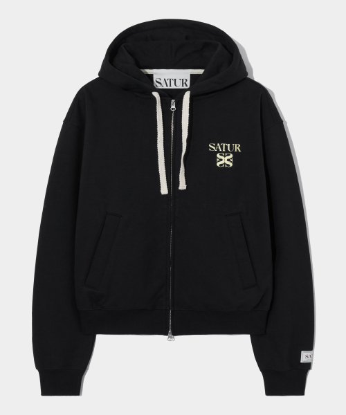 SATUR セットアップ ブラック オールブラックコーデに色気を