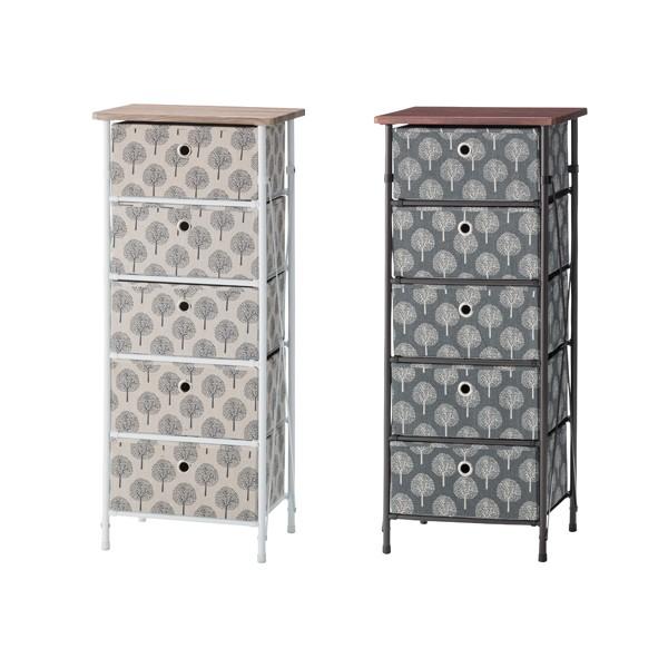 チェスト 5段 北欧 柄 デザイン おしゃれ