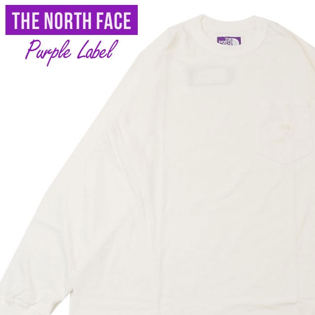 THE NORTH FACE PURPLE LABEL 7oz Long Sleeve Pocket Tee 202-001306-060