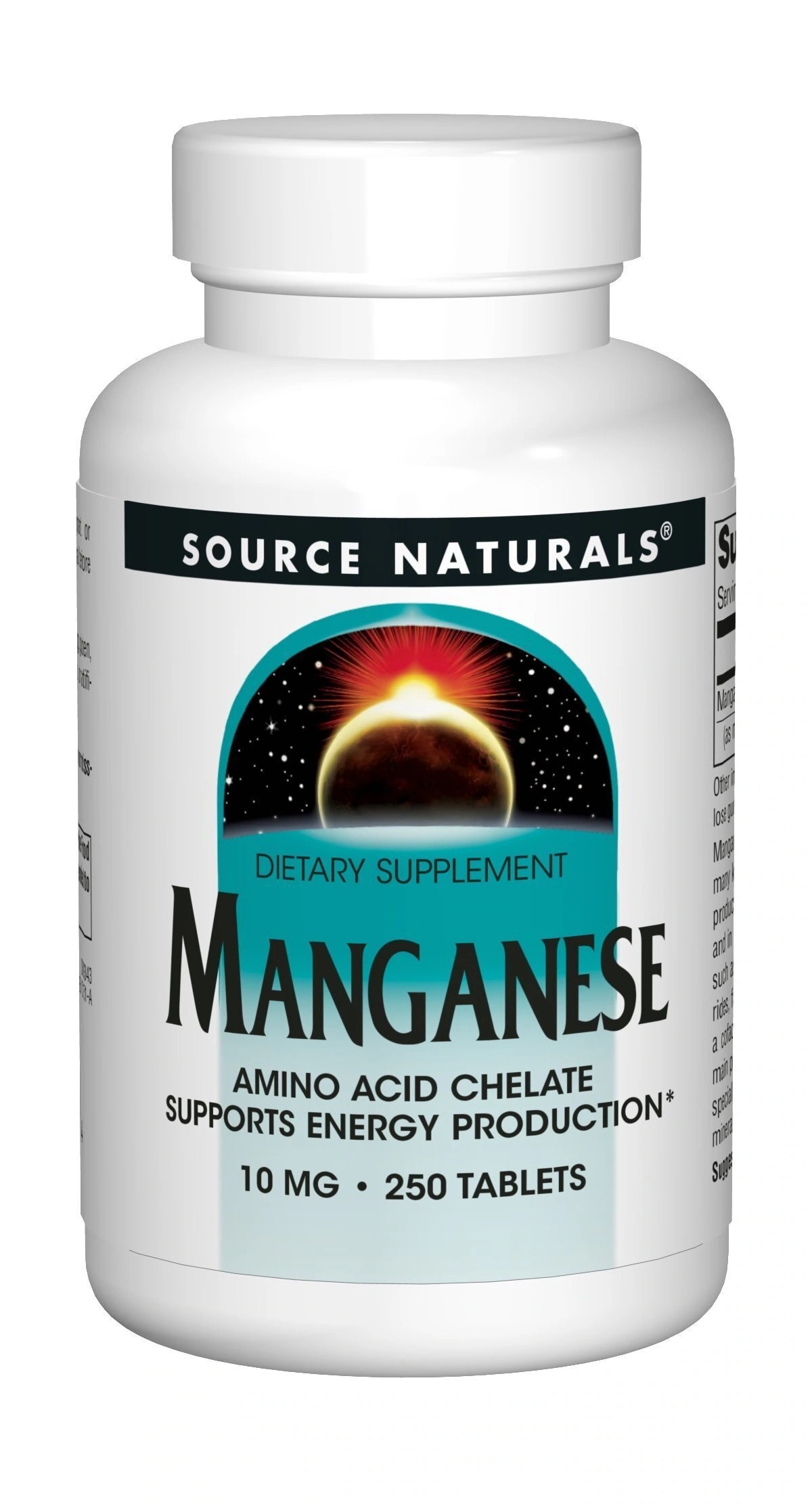 Source Naturals Manganese 10 mg Amino Acid Chelate