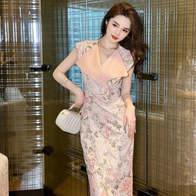 【JY.上品】 夏 通勤 スーツ風 ワンピース スリット スーツワンピ パーティードレス キャバ 着痩せ 大人 同窓会 披露宴 卒業式 結婚式 演奏会 ウェディング 二次会 発表会30%までに制限