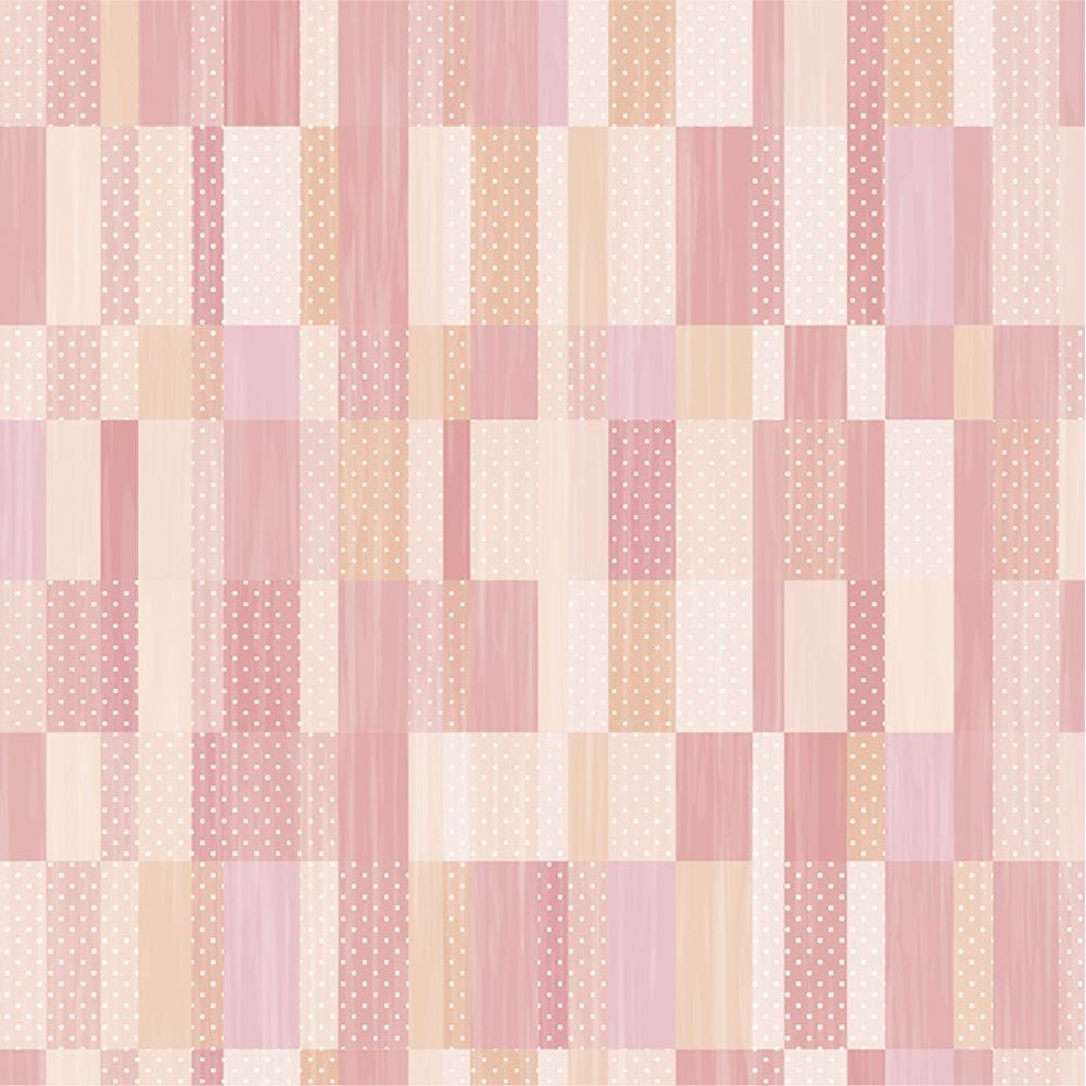 （まとめ買い）ササガワ 包装紙 ファンシー/バラエティ柄 ブリス ピンク 半才判 50枚入 49-1436 [x3]