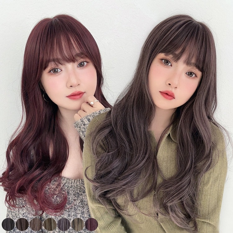 Qoo10] ブライトララ ウィッグ ロング 自然 グラデーション : バッグ・雑貨