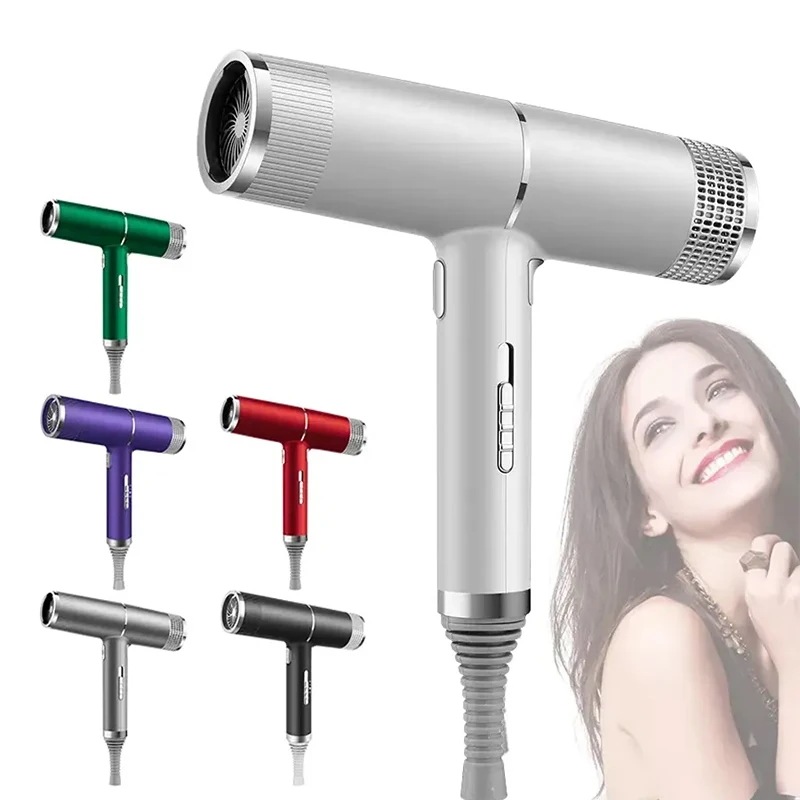 ポータブルイオンヘアドライヤー,プロのマイナスイオンヘアドライヤー,高速,ミニスマートホーム,ワンステップ,電気,製造 - 6