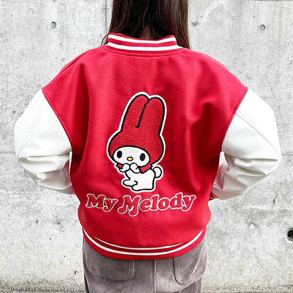 サンリオ マイメロディ チアフルメロディ スタジャン L アパレル スカジャン サンリオ_1382-3825019000 16,060円