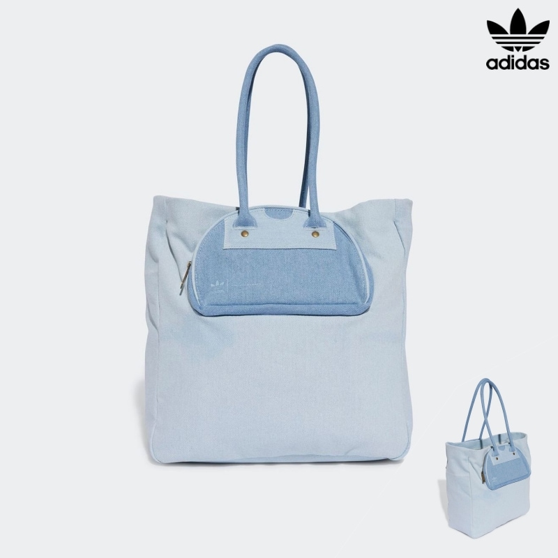 [ADIDAS] KSENIASCHNAIDER ショッパー / MEDIUM BLUE DENIM