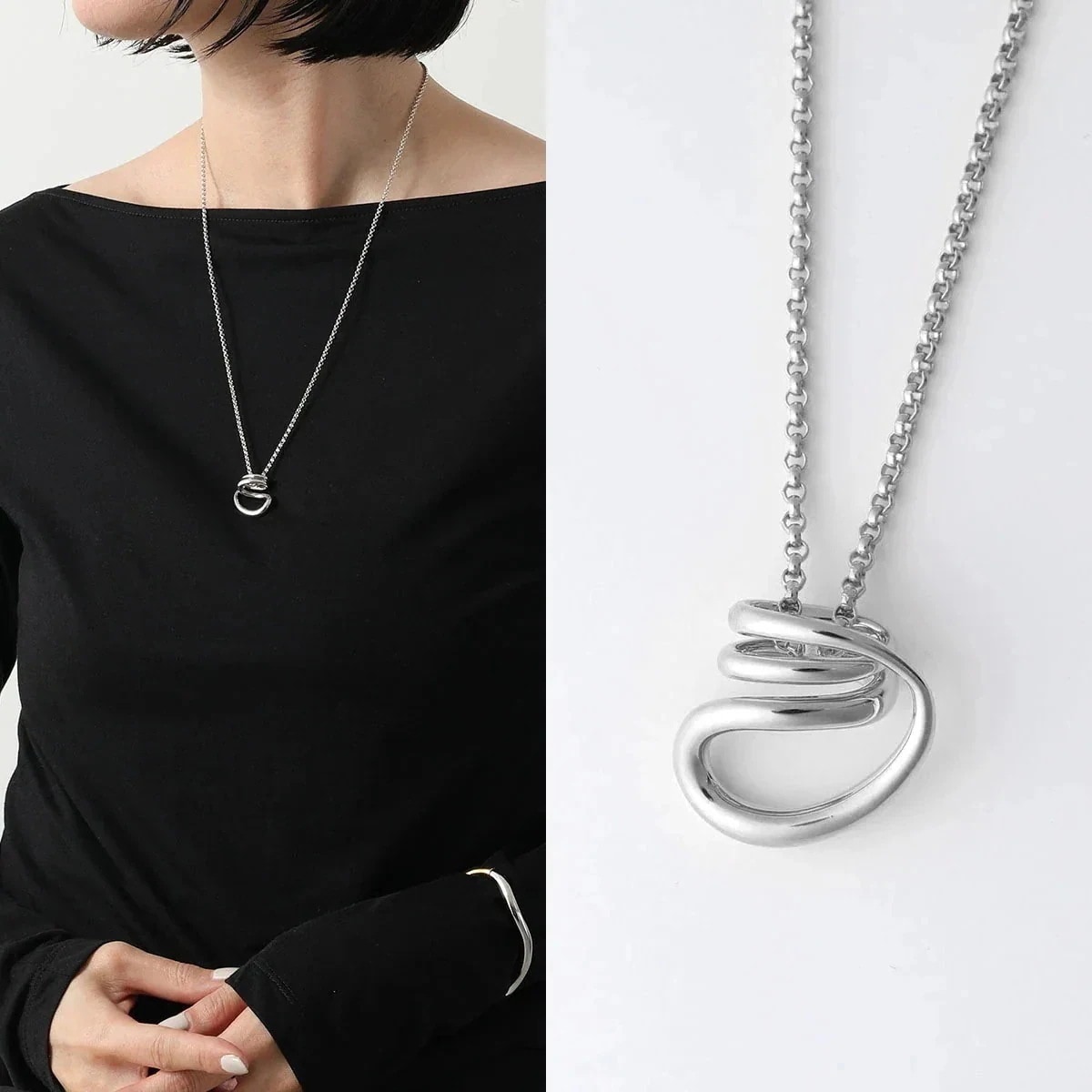 Charlotte Chesnais シャルロットシェネ ネックレス PENDENTIF PETIT ROUND TRIP 21CO027AR レディース ペン