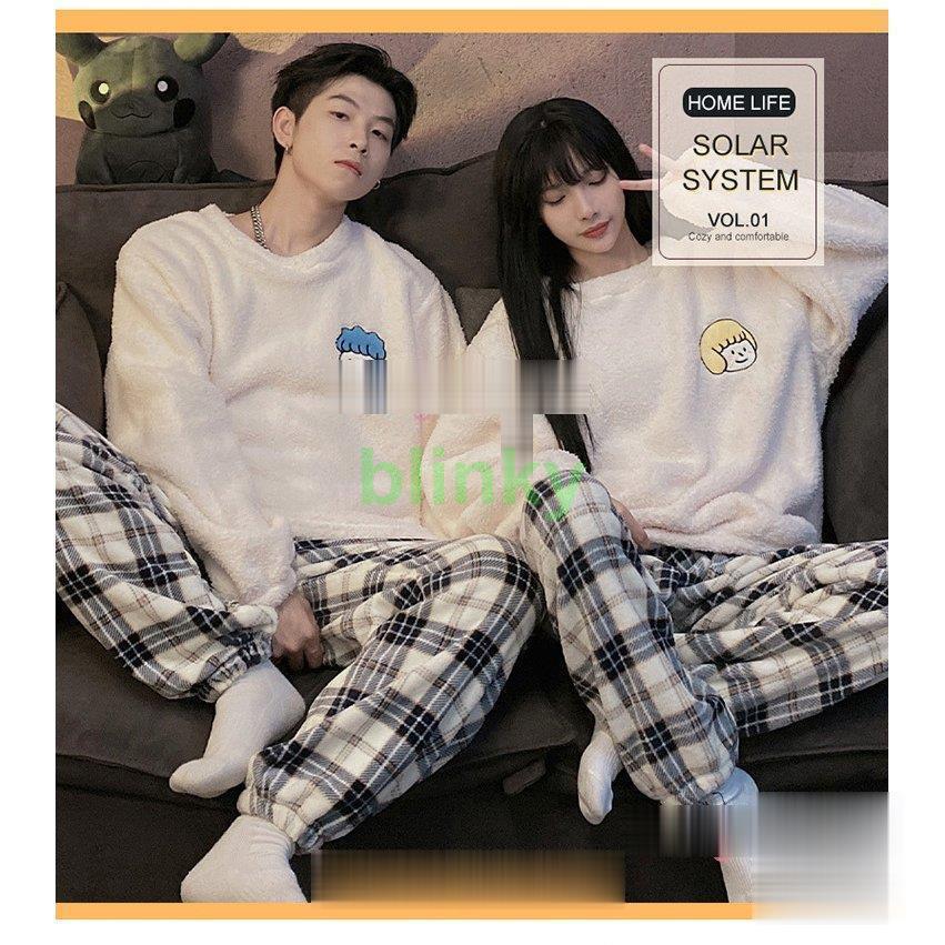 パジャマ レディース ルームウェア 上下セット 長袖 フランネル フード付き モコモコ 暖かい 厚手 寝巻き 部屋着 大きいサイズ 可愛い 秋冬対応