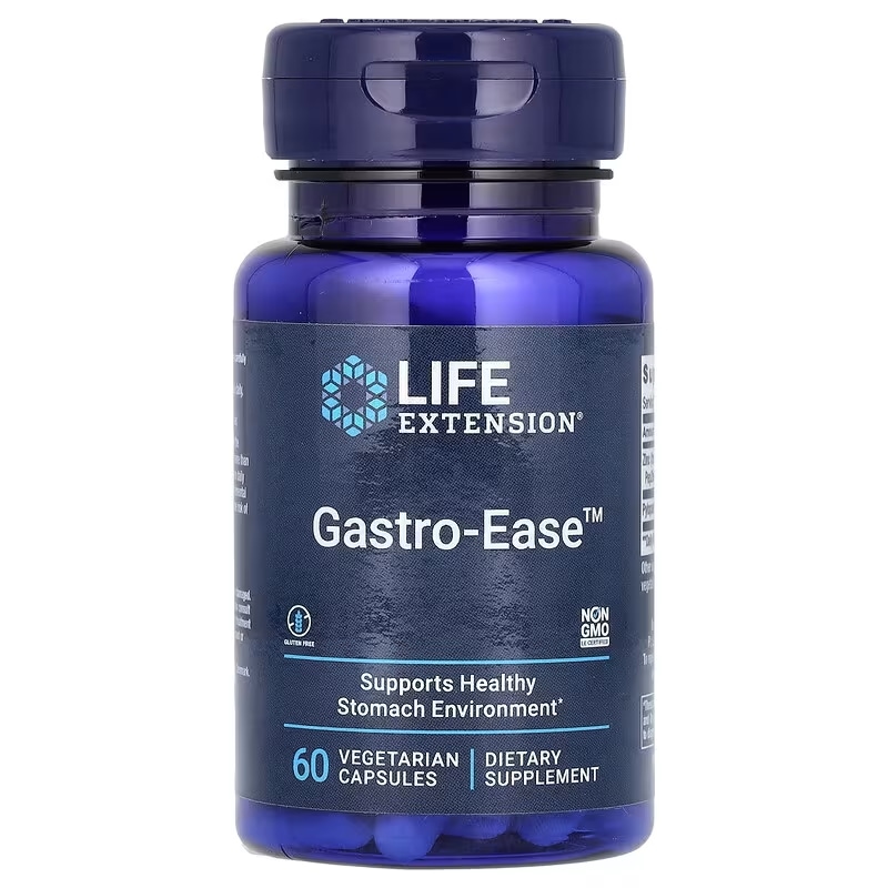 Gastro-Ease（ガストロイーズ） 植物性カプセル 60粒
