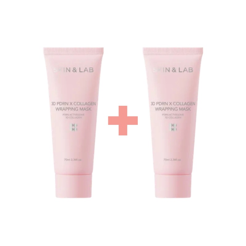 [1+1] 3D PDRN X コラーゲン ラッピングマスク 70ml+70ml