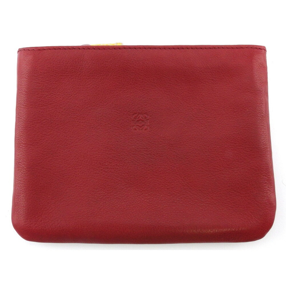 ポーチ アナグラム レッド ゴールド レディース 中古 12,373円