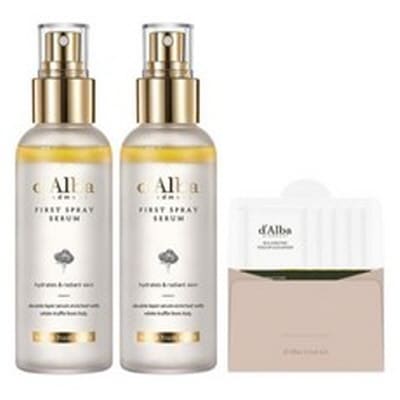 ホワイトトリュフファーストスプレーセラム 100ml 2本+弱酸性ジェルクレンザー 15ml