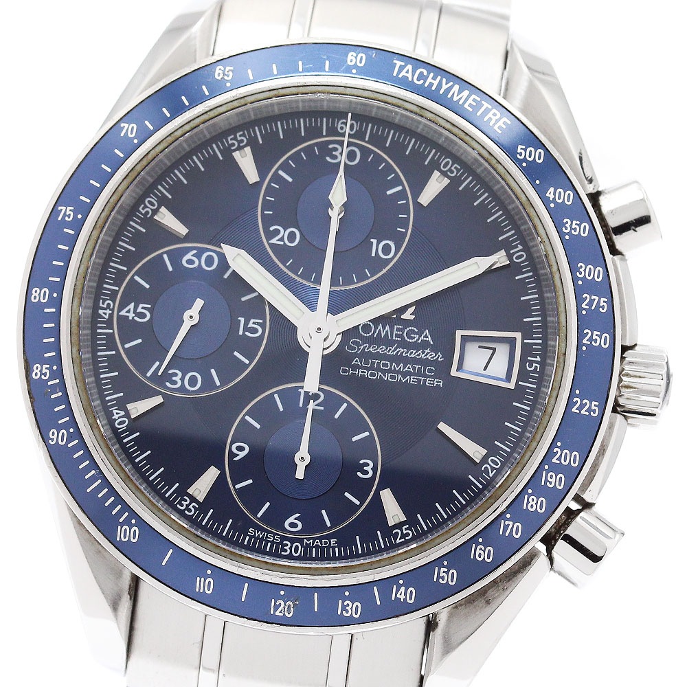 オメガ OMEGA 3212.80 スピードマスター デイト クロノグラフ 自動巻き メンズ _874854【中古】