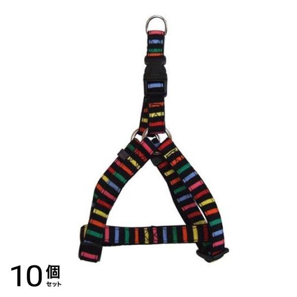 岡野製作所 ストライプ ハーネス #15 マルチブラック 1個入 10個セット