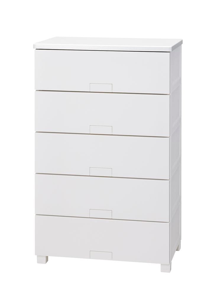 天馬 FCH-F6505W フィッツチェストフルフラット 6505 5段（ホワイト） FCHF6505W