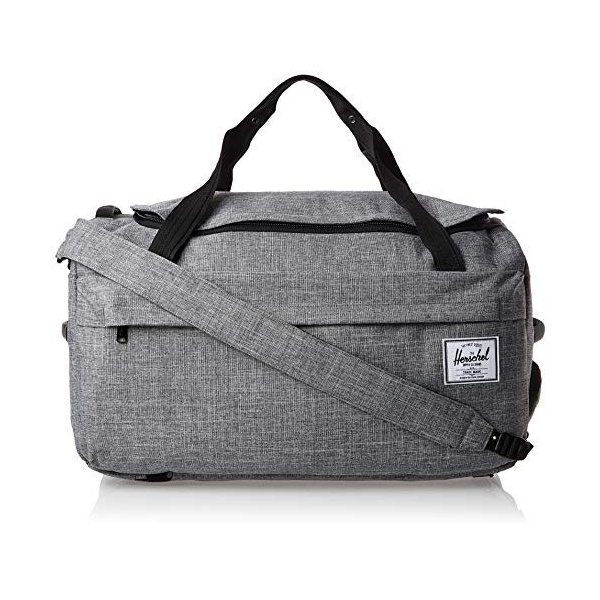 Herschel Outfitter， Raven Crosshatch， 50.0L 並行輸入品