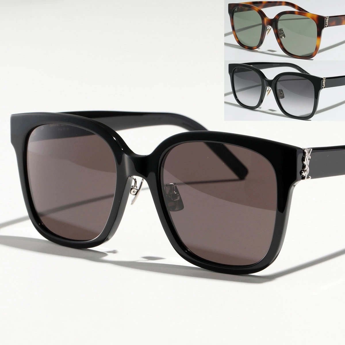 SAINT LAURENT サンローラン サングラス SL M105/F レディース ウェリントン型 メガネ 眼鏡 カサンドラロゴ アイウェア カラー3色