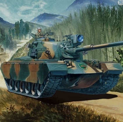 [1/48スケール] R.O.K ARMY M48A5K, アカデミープラモデル #T13302