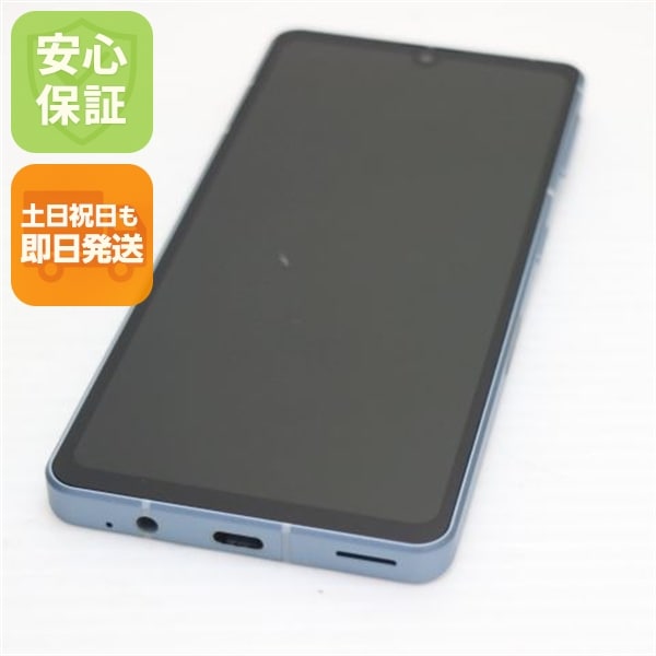 超美品 AQUOS sense7 SHG10 ブルー スマホ 中古土日祝発送OK 即日発送　　 135