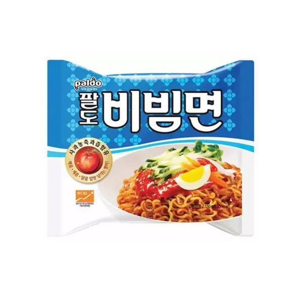 【paldo】八道 ビビン麺130g x 40個 韓国食品 YOUTUBE 韓国ラーメン ビビン麺 / 夏定番 甘辛 韓国ラーメン